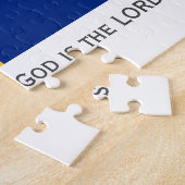 BARBADOS | Gezegende natie | BARBADIAN FLAG Legpuzzel (Zijkant)