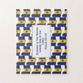 BARBADOS | Gezegende natie | VLAG VAN BARBADOS Legpuzzel (Verticaal)