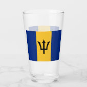 Barbados Glas (Achterkant)