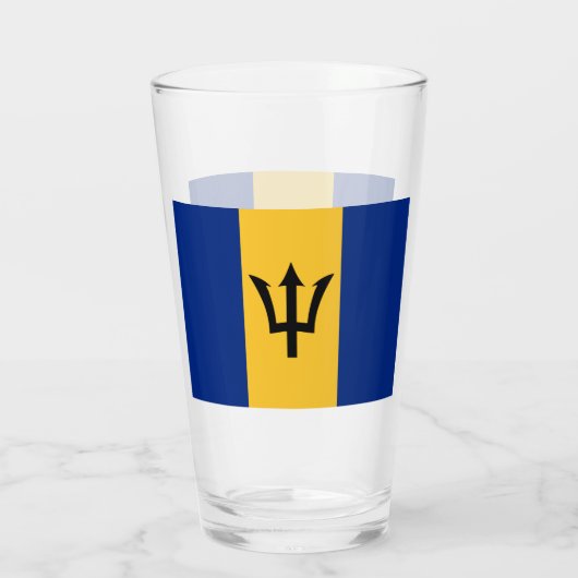 Barbados Glas (Achterkant)