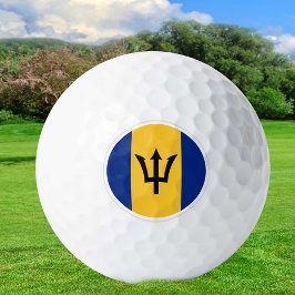 Barbados Golf Balls, vlaggen Golfers / Patriots Golfballen
