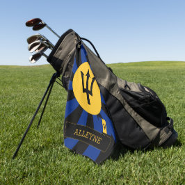 Barbados Golf & premium Barbados Vlag / Patriots Golfhanddoek