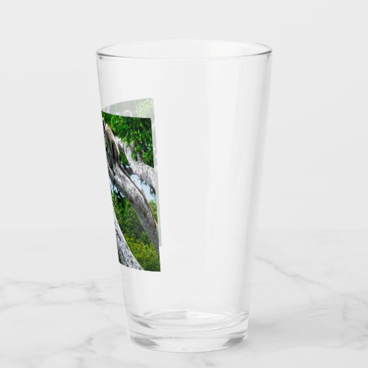 Barbados Groene Apen Glas (Links)