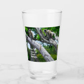 Barbados Groene Apen Glas (Voorkant)