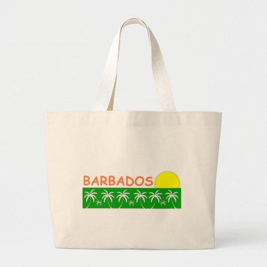 Barbados Grote Tote Bag (Voorkant)