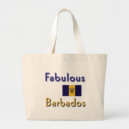Barbados Grote Tote Bag (Voorkant)