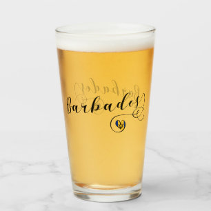 Barbados Heart Flag, Barbadian Glas