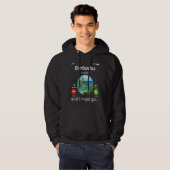 Barbados Is Calling and I Must Go Barbados Flag Hoodie (Voorkant volledig)