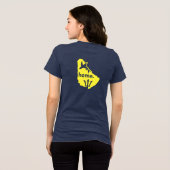 Barbados Is Home Tri-Blend Shirt (Achterkant volledig)