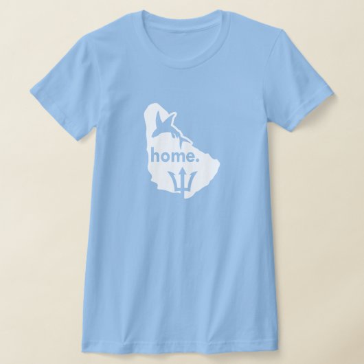 Barbados is thuis t-shirt (Laagn)