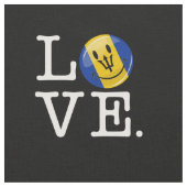 Barbados Island Love Stof (Close Up)