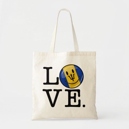Barbados Island Love Tote Bag (Voorkant)