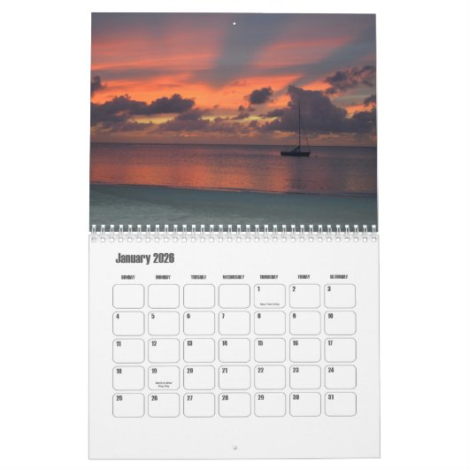 Barbados Kalender (Jan 2026)