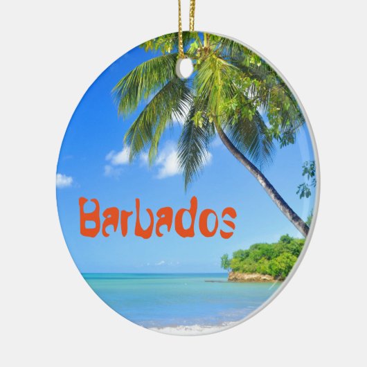 Barbados Keramisch Ornament (Links)