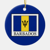 Barbados Keramisch Ornament (Voorkant)