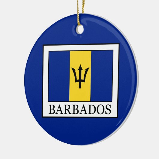 Barbados Keramisch Ornament (Links)