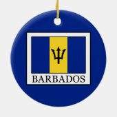 Barbados Keramisch Ornament (Achterkant)