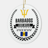 Barbados Keramisch Ornament (Links)