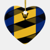 Barbados Keramisch Ornament (Voorkant)