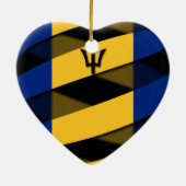 Barbados Keramisch Ornament (Achterkant)