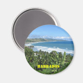 Barbados koelkastmagneet magneet (Voorkant / Achterkant)