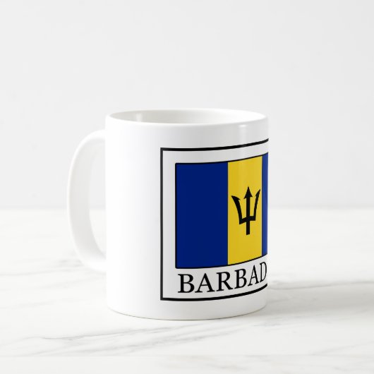 Barbados Koffiemok (Voorkant links)