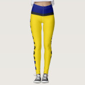 Barbados Leggings | Mini Flag (Voorkant)