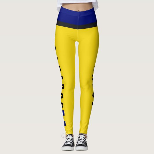 Barbados Leggings | Mini Flag (Voorkant)
