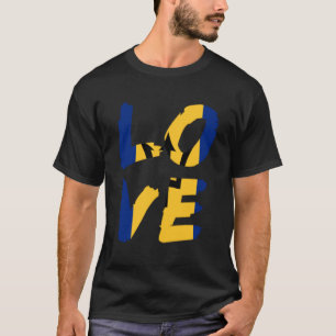 Barbados Liefde Barbados Vlag Vakantie Barbados T-shirt