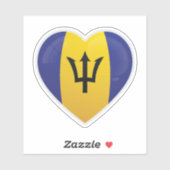 Barbados Liefdesicoon Sticker (Vel)
