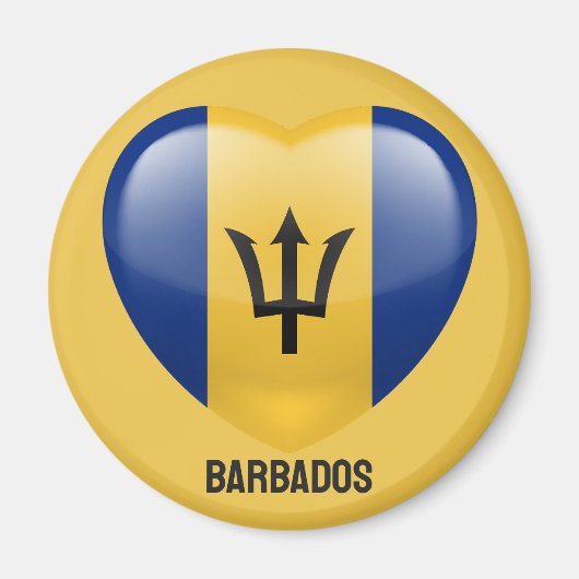 Barbados Love Magneet (Voorkant)