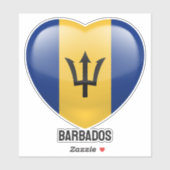 Barbados Love Sticker (Vel)