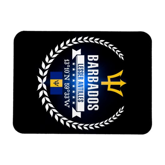 Barbados Magneet (Horizontaal)