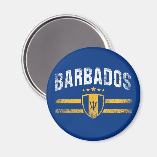 Barbados Magneet (Voorkant / Achterkant)