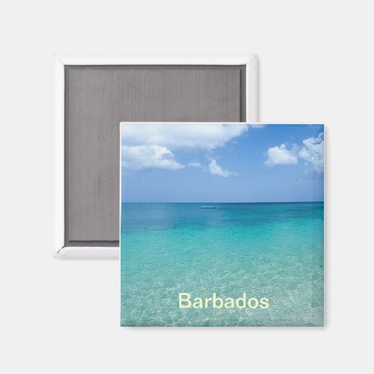 Barbados magneet (Voorkant / Achterkant)
