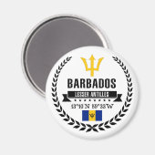 Barbados Magneet (Voorkant / Achterkant)