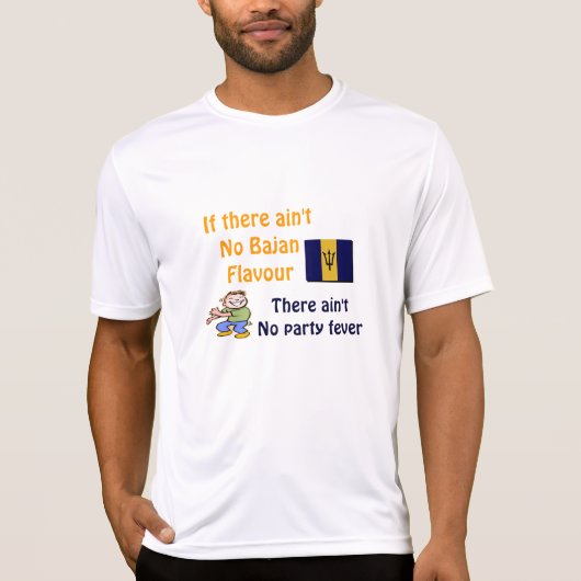 Barbados Mannen T-shirt (Voorkant)