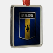 Barbados Metalen Ornament (Rechts)