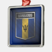 Barbados Metalen Ornament (Links)