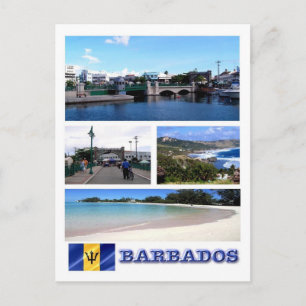 Barbados - Mozaïek - Briefkaart