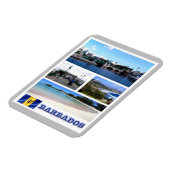 Barbados - Mozaïek - Magneet (Linkerzijde)