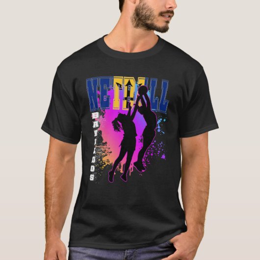 Barbados Netbal T-shirt (Voorkant)