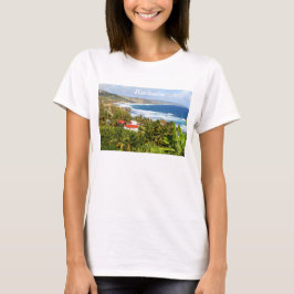 Barbados, Ocean, Beach, Tropisch, Zand, T-shirt