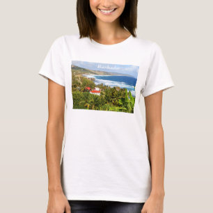 Barbados, Ocean, Beach, Tropisch, Zand, T-shirt