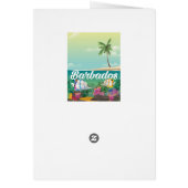 Barbados onderwaterreisposter (Achterkant)
