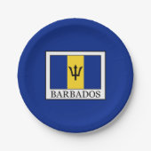 Barbados Papieren Bordje (Voorkant)