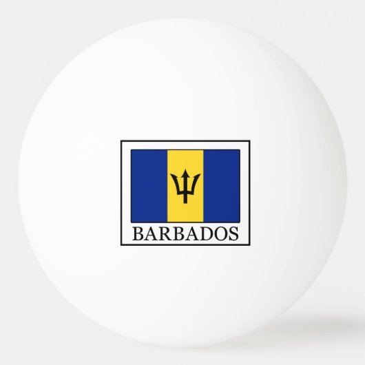 Barbados Pingpongbal (Voorkant)