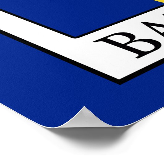 Barbados Poster (Hoek)