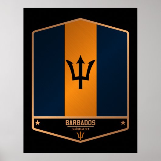 Barbados Poster (Voorkant)