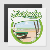 Barbados Reis logo Magnetische Uitnodiging (Voorkant / Achterkant)